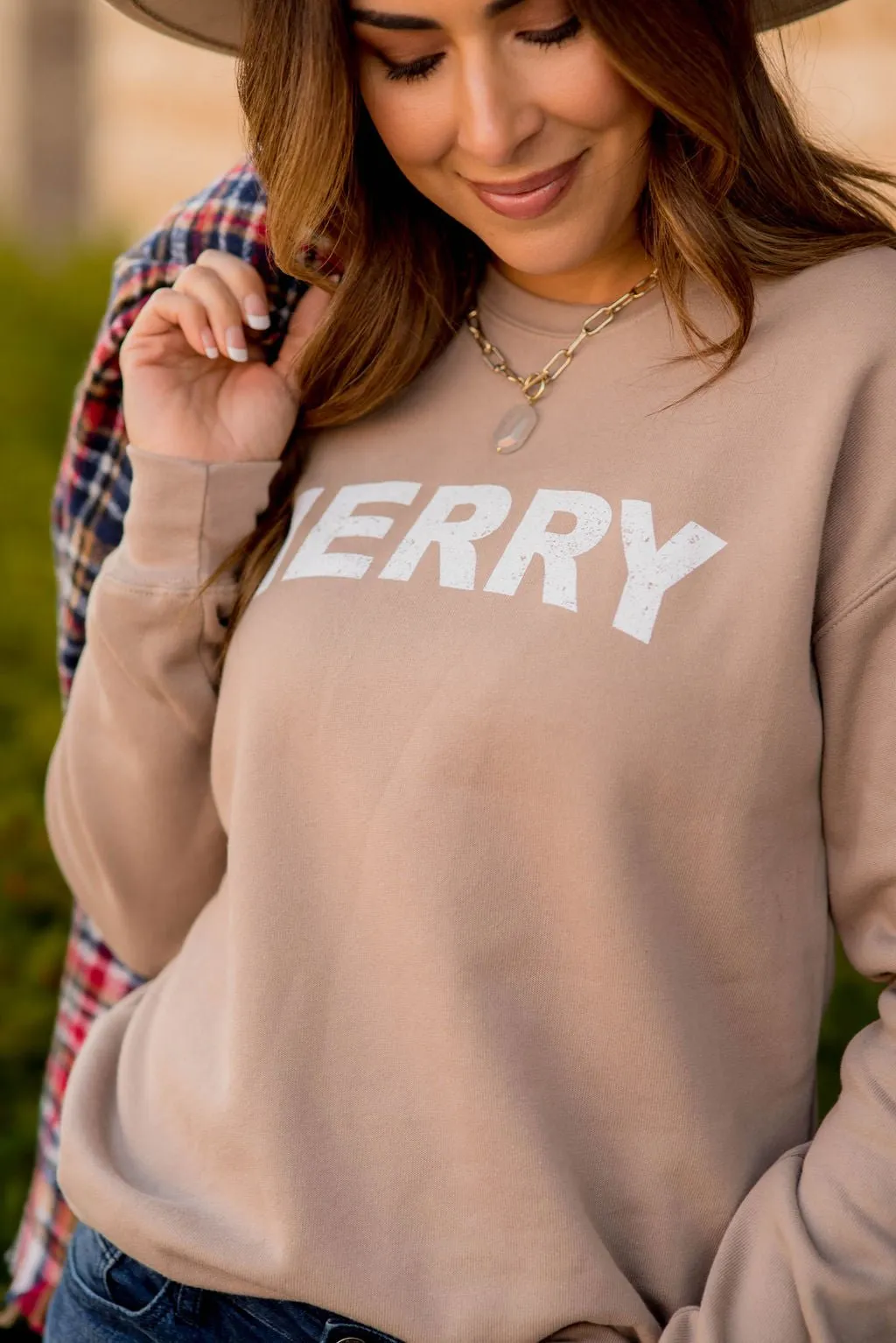 Be Bold Merry Graphic Crewneck