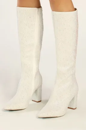 Betsy Johnson Sb-Candy Boot Pearl