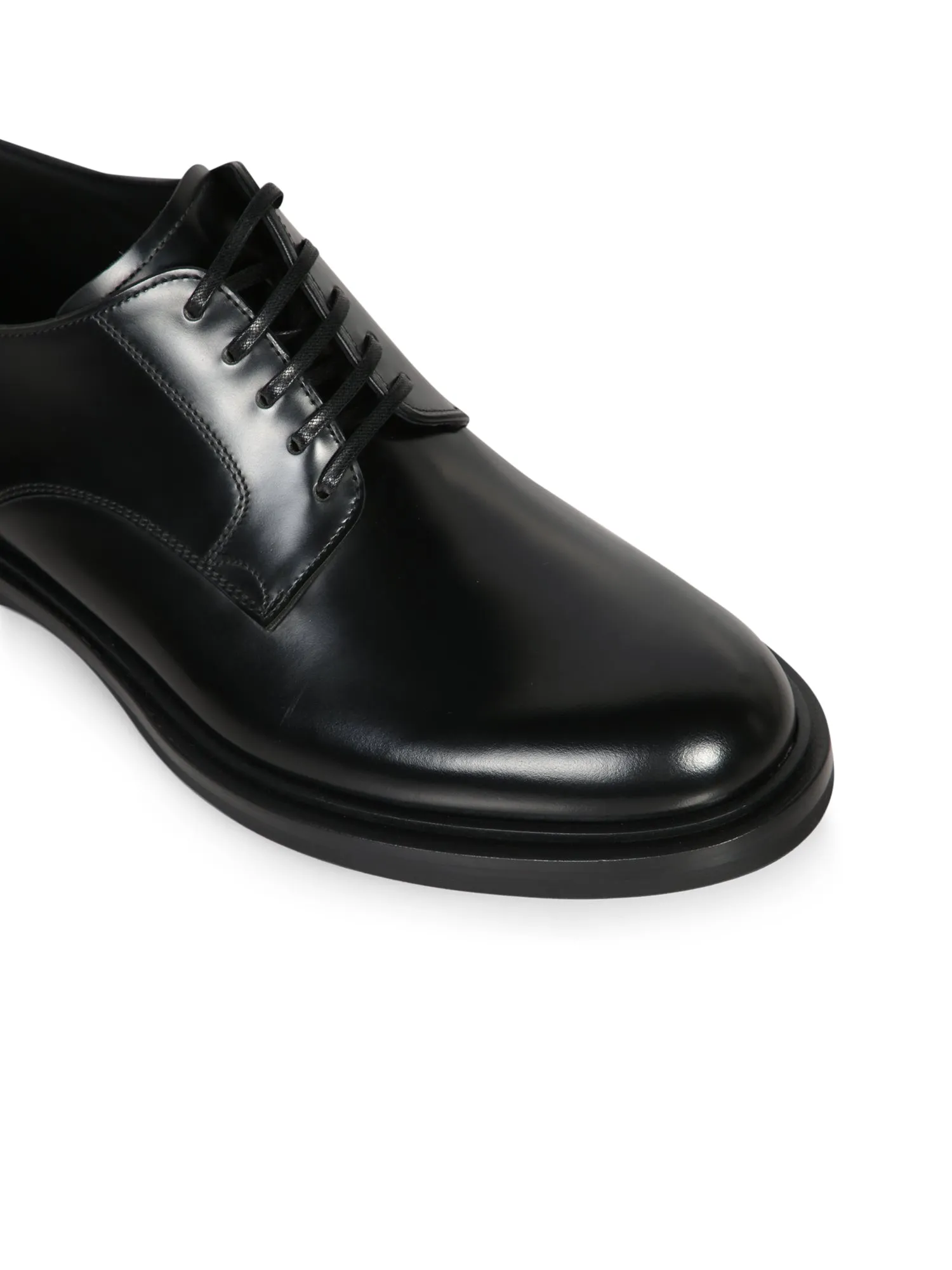 Black Leather Elegant Shoes