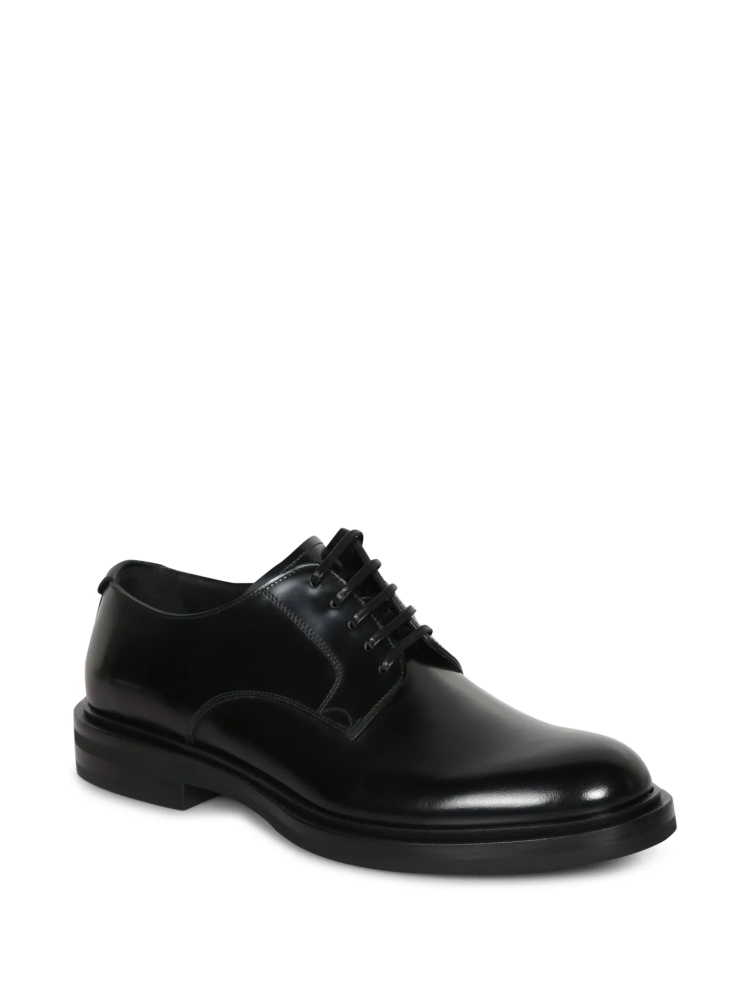 Black Leather Elegant Shoes