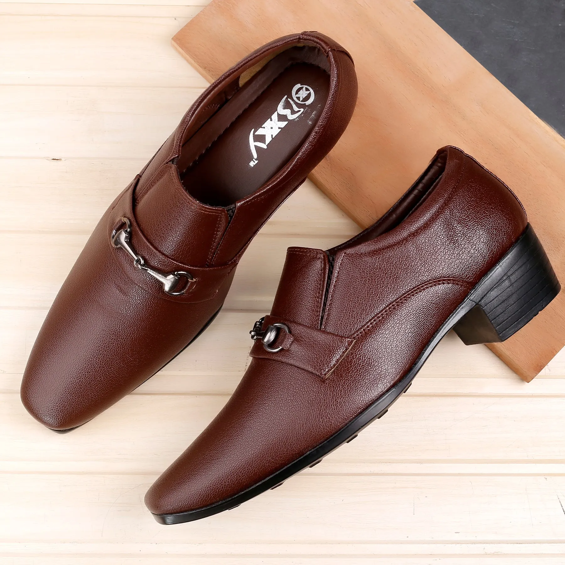 BXXY Men's Casual And Stylish Height Increasing Moccasins