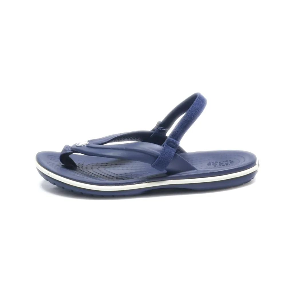 Crocs Flat Sandals Eva Blue Colour For Kids