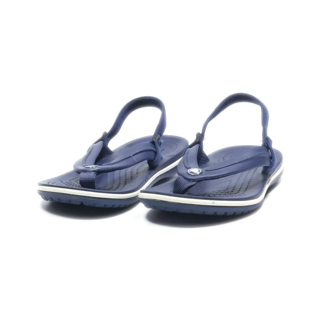 Crocs Flat Sandals Eva Blue Colour For Kids