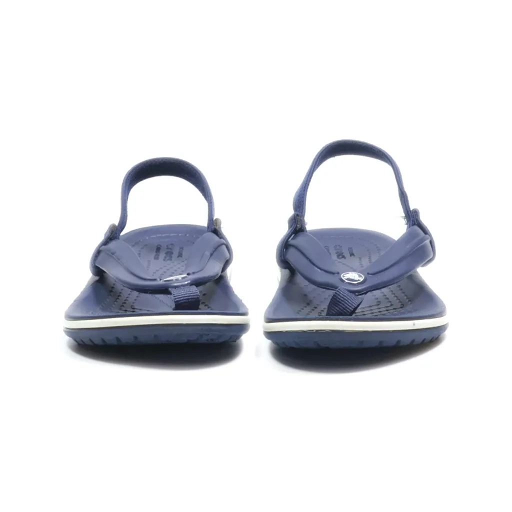 Crocs Flat Sandals Eva Blue Colour For Kids