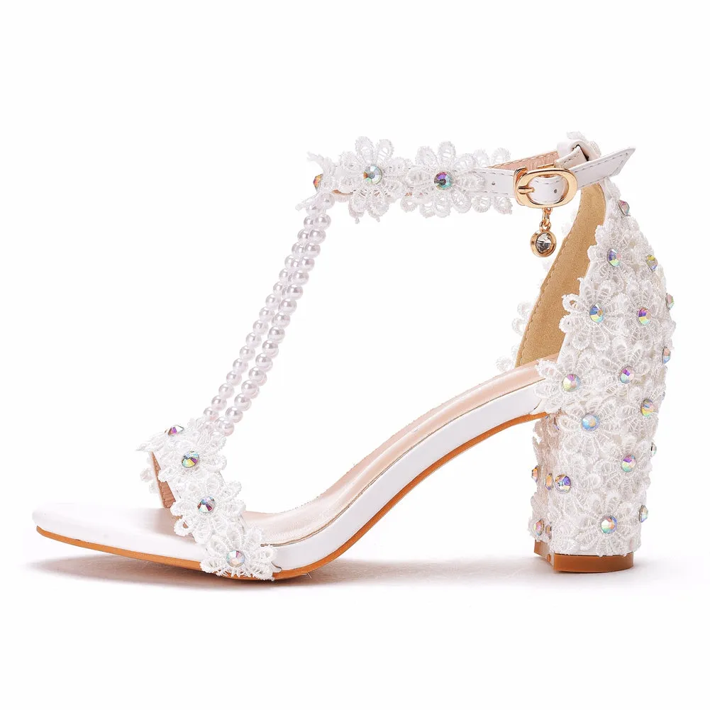 Crystal Queen Elegant High Heels