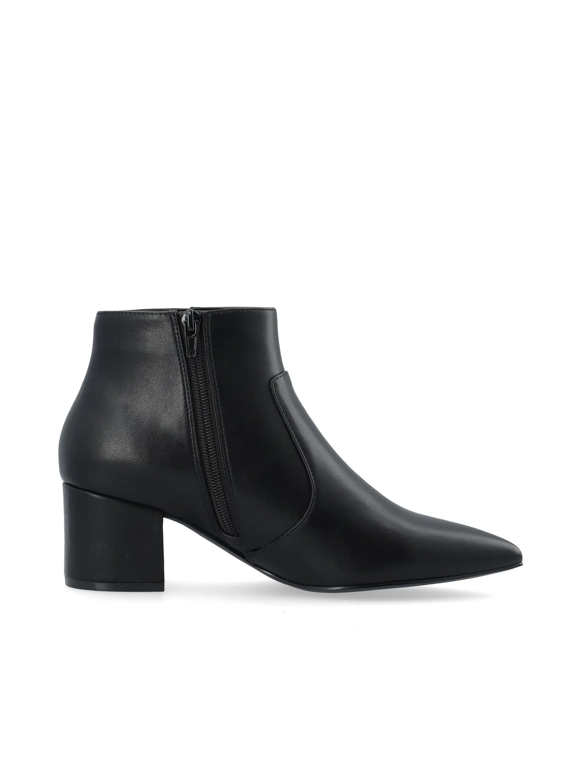 Faux Leather Ankle Boot