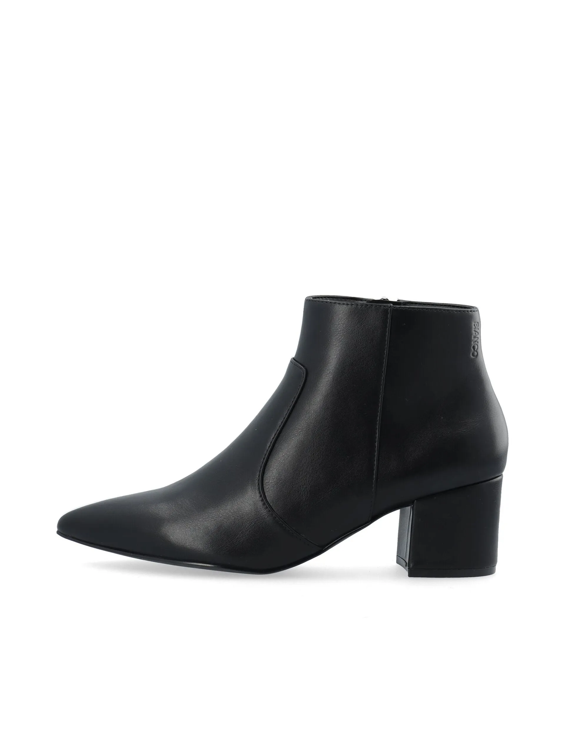 Faux Leather Ankle Boot