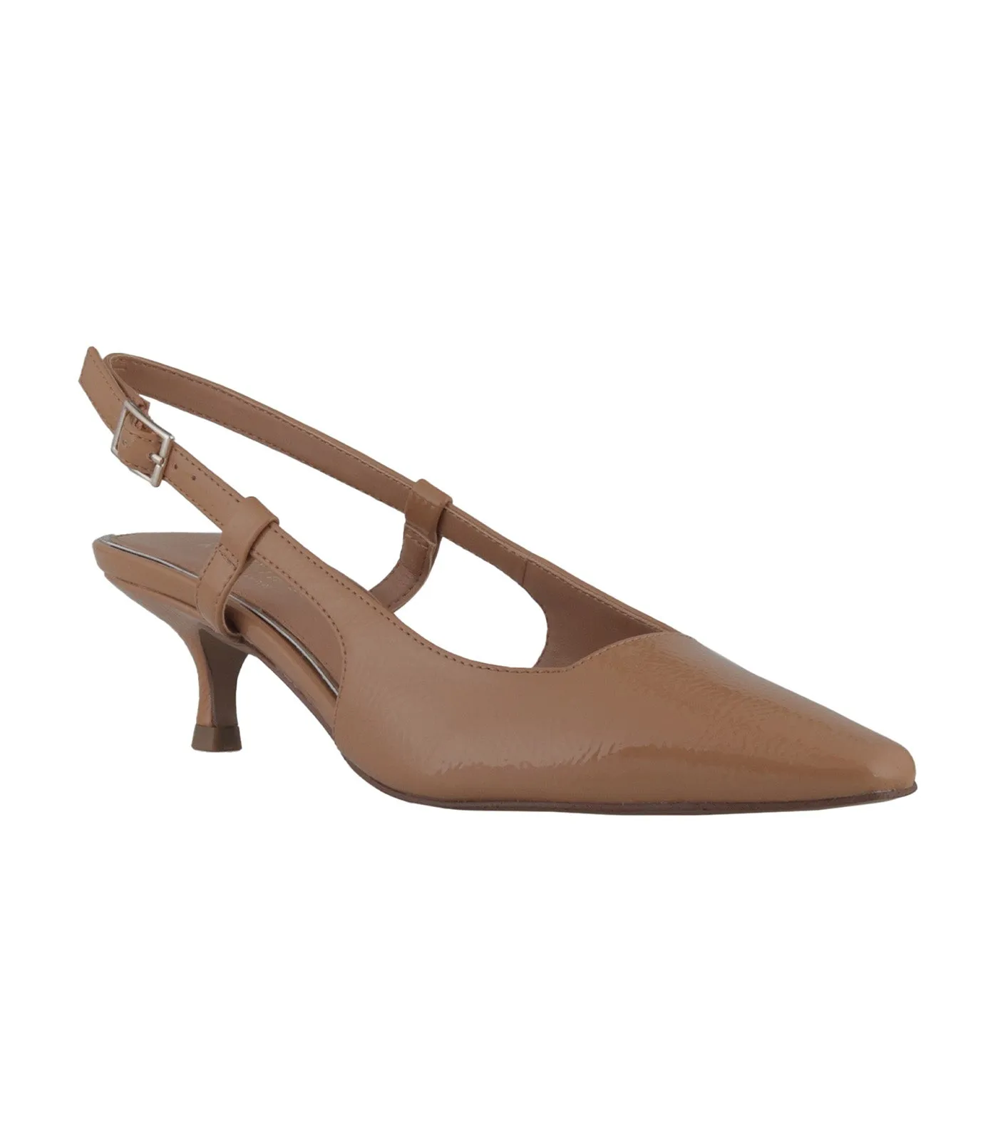 Martha Slingback Heel Camel