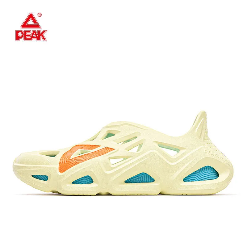 PEAK TAICHI  Summer Shoes Men's Lightweight Sandals Breathable Casual Shoes Beach Hole Shoes For Men E12035L