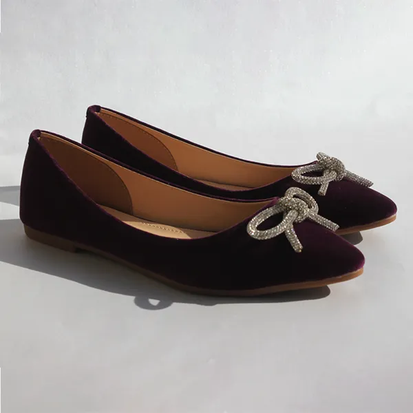 Purple Stylish Pumps for women