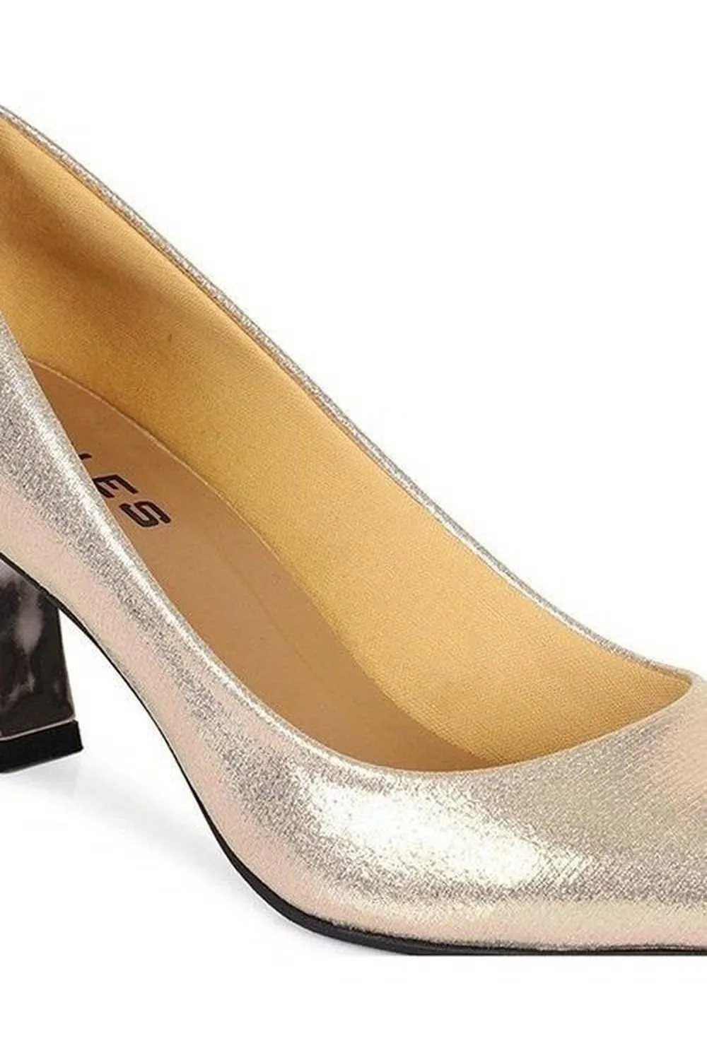 SOLES Gold Close Shoes - Chic & Trendy Footwear