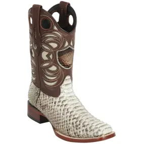 Square Toe Snakeskin Boots Style No.: 28185749