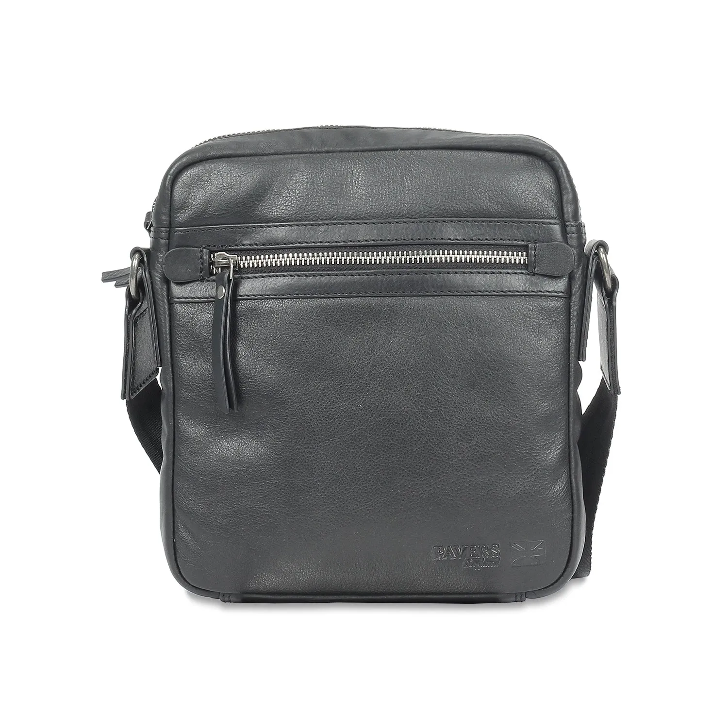 Stylish Messenger Bag - Black