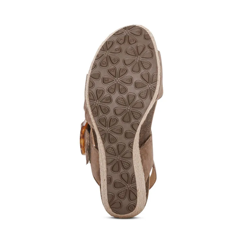 Women's Aetrex Ashley EW792W Color: Taupe